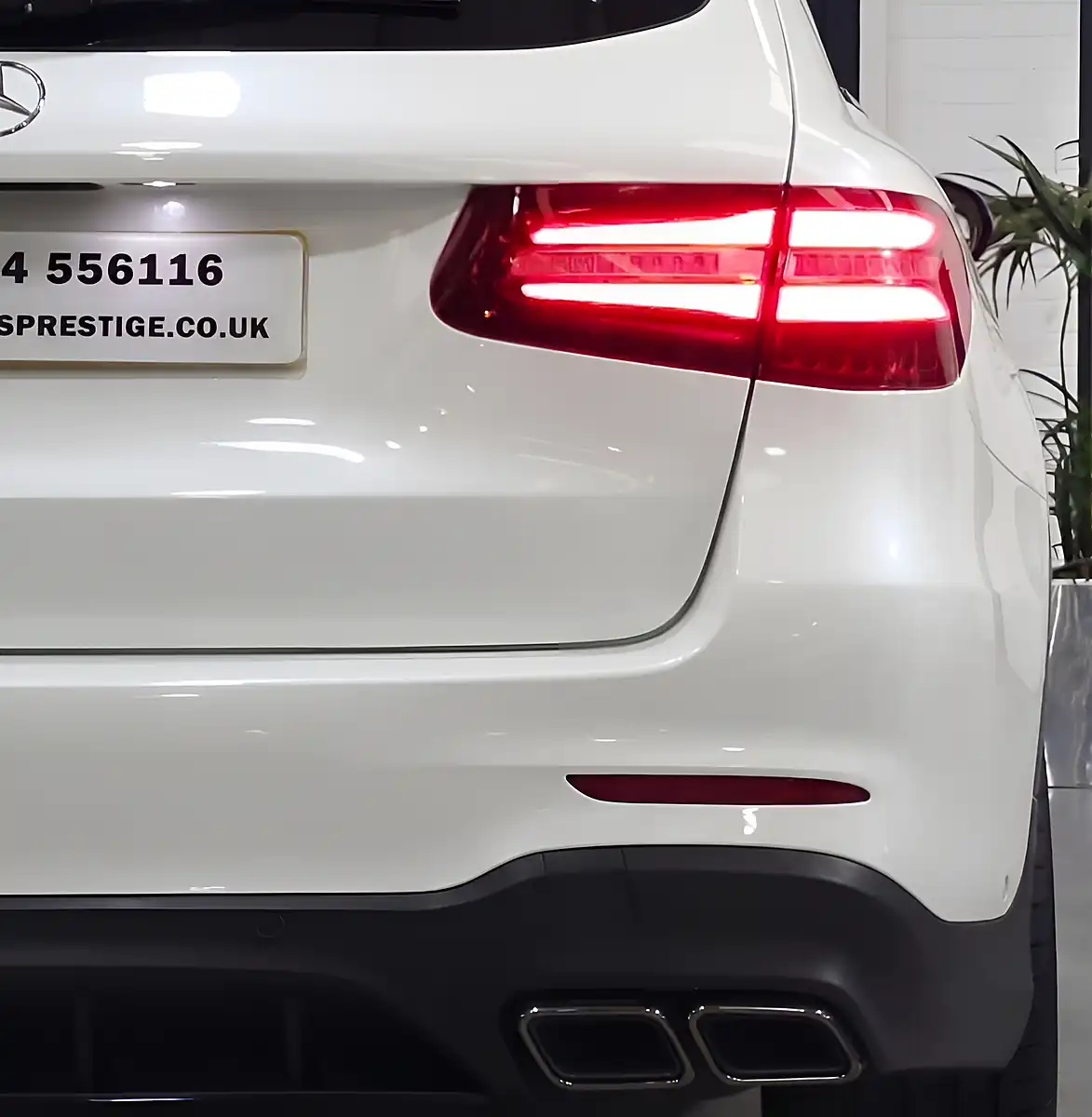 Used 2015 Mercedes-Benz Glc AMG Line Premium White - Interior and Exterior details 10