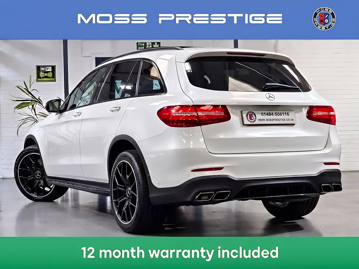Used 2015 Mercedes-Benz Glc AMG Line Premium White - Interior and Exterior details 2