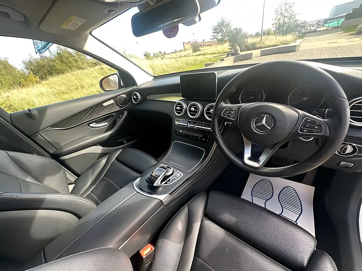 Used 2015 Mercedes-Benz Glc Sport White - Interior and Exterior details 2
