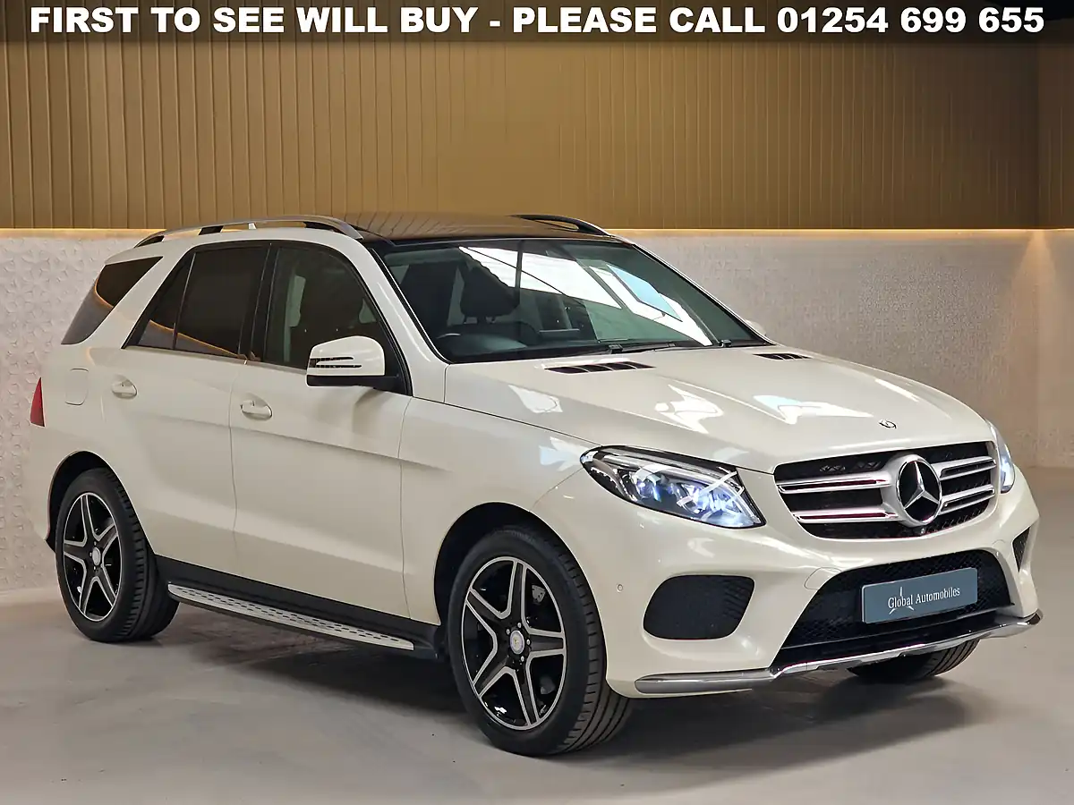 Used 2015 Mercedes-Benz Gle AMG Line Premium Designo Diamond White - Interior and Exterior details 8