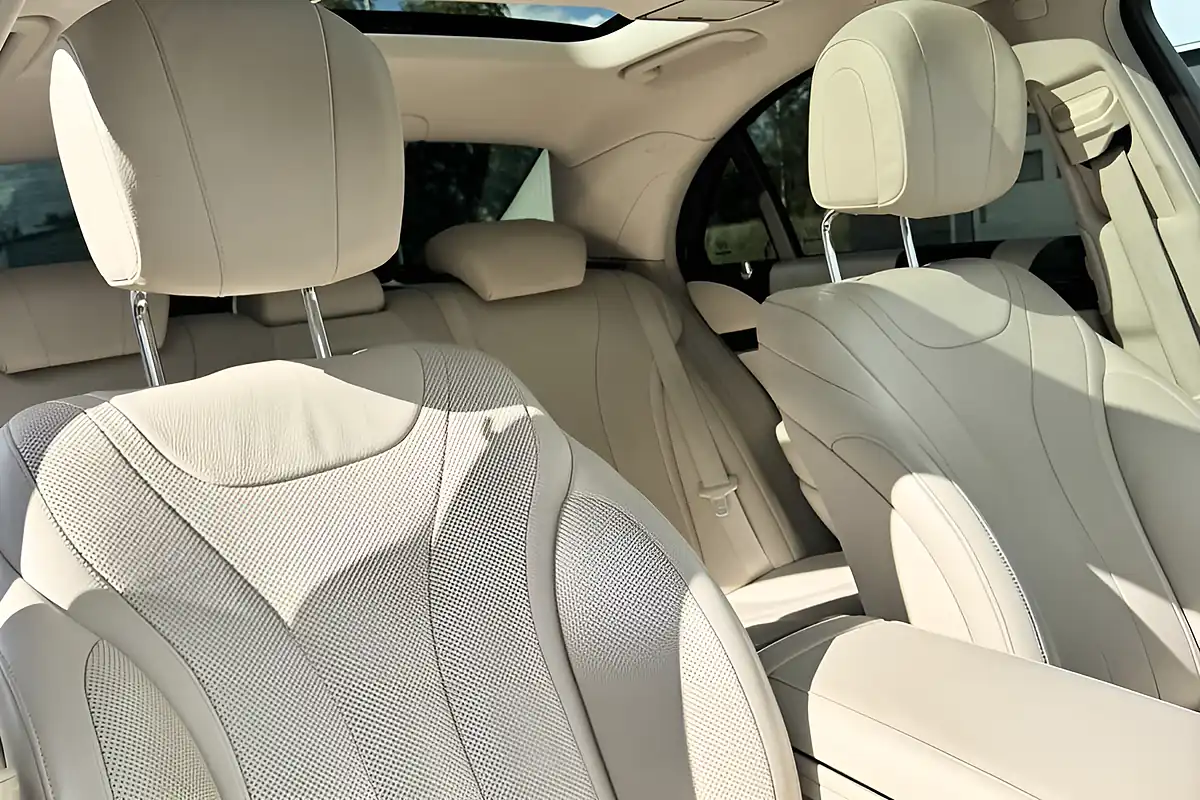 Used 2015 Mercedes-Benz S-Class AMG Line Brown - Interior and Exterior details 12
