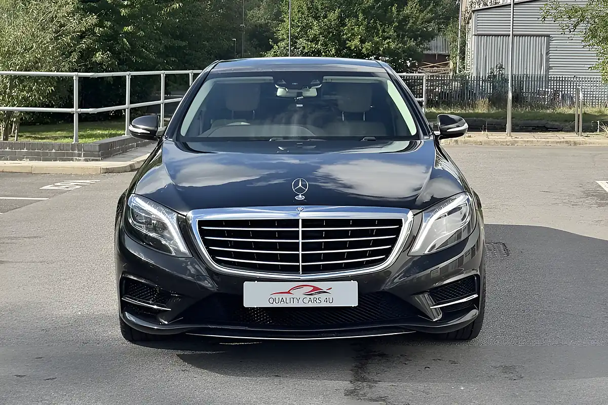 Used 2015 Mercedes-Benz S-Class AMG Line Brown - Interior and Exterior details 2