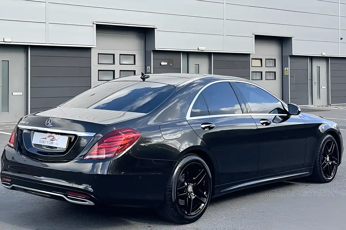 Used 2015 Mercedes-Benz S-Class AMG Line Brown - Interior and Exterior details 4