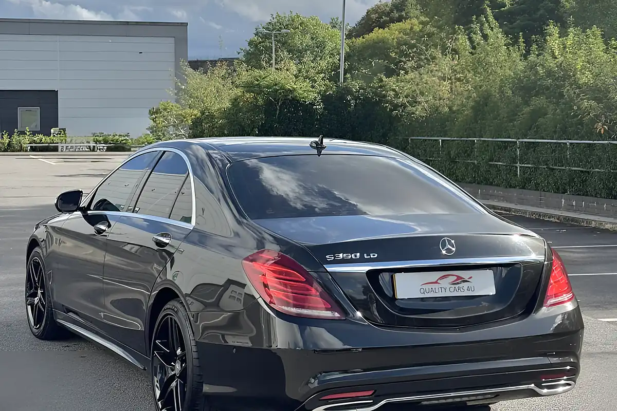 Used 2015 Mercedes-Benz S-Class AMG Line Brown - Interior and Exterior details 6