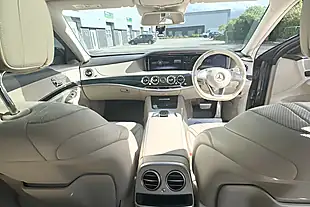 Used 2015 Mercedes-Benz S-Class AMG Line Brown - Interior and Exterior details 9