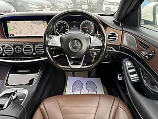 Used 2015 Mercedes-Benz S Class AMG Line (executive) White - Interior and Exterior details 13