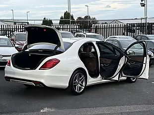Used 2015 Mercedes-Benz S Class AMG Line (executive) White - Interior and Exterior details 2