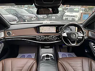 Used 2015 Mercedes-Benz S Class AMG Line (executive) White - Interior and Exterior details 3