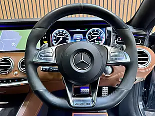 Used 2015 Mercedes-Benz S Class Coupe Blue - Interior and Exterior details 12