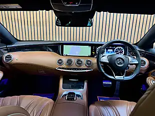 Used 2015 Mercedes-Benz S Class Coupe Blue - Interior and Exterior details 15