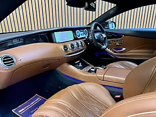 Used 2015 Mercedes-Benz S Class Coupe Blue - Interior and Exterior details 16