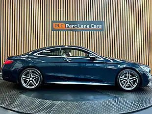 Used 2015 Mercedes-Benz S Class Coupe Blue - Interior and Exterior details 2