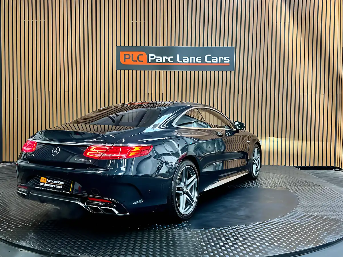 Used 2015 Mercedes-Benz S Class Coupe Blue - Interior and Exterior details 3