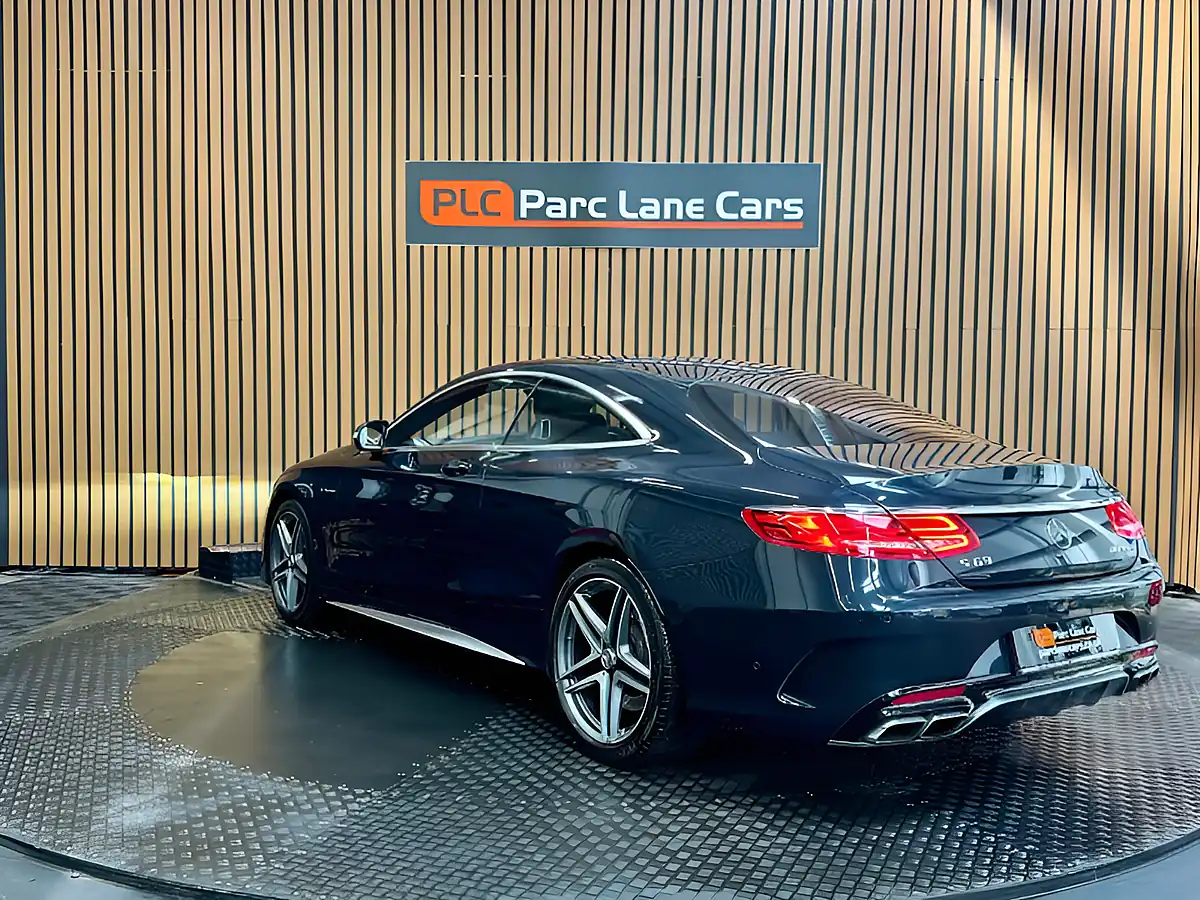 Used 2015 Mercedes-Benz S Class Coupe Blue - Interior and Exterior details 5