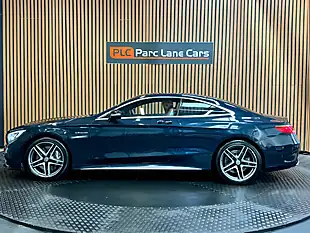 Used 2015 Mercedes-Benz S Class Coupe Blue - Interior and Exterior details 6