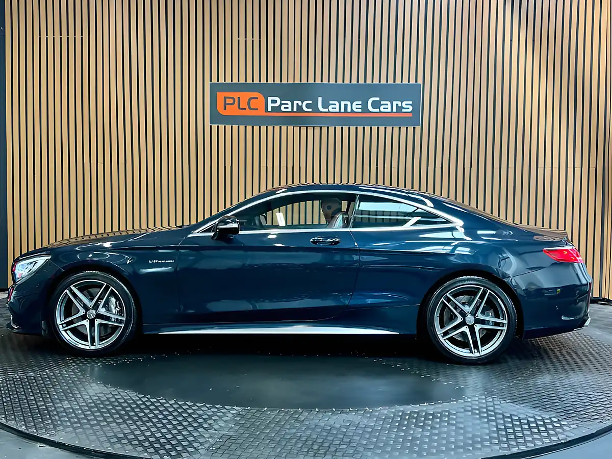 Used 2015 Mercedes-Benz S Class Coupe Blue - Interior and Exterior details 6