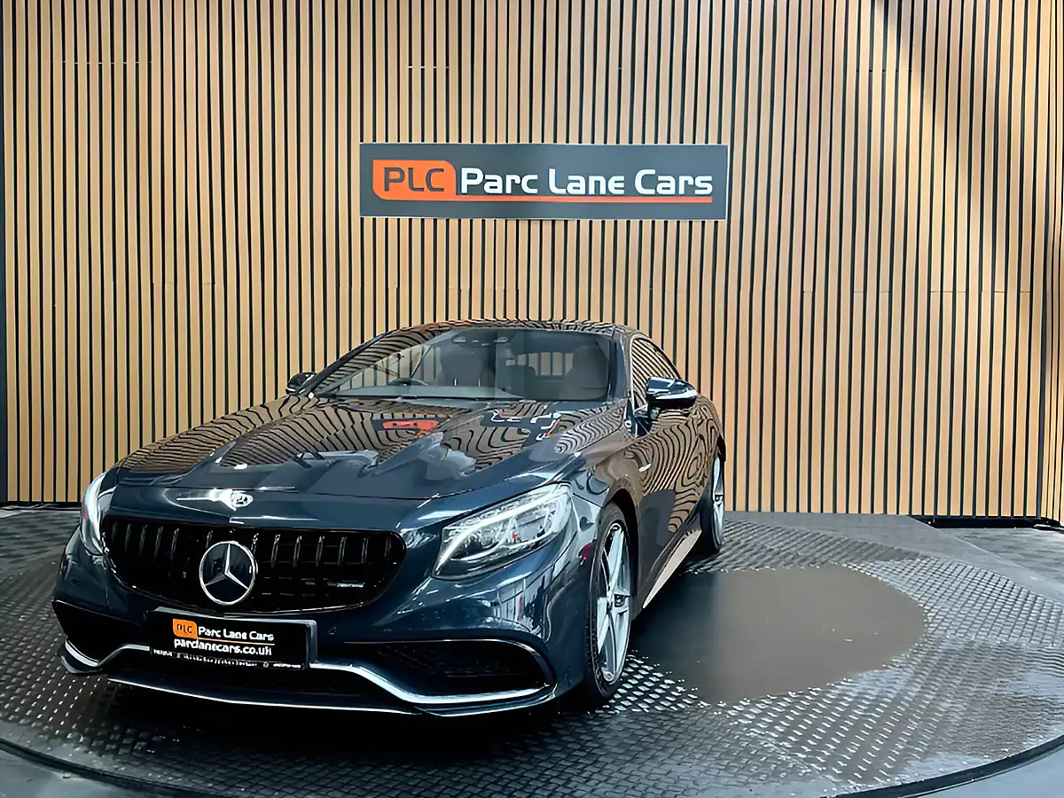 Used 2015 Mercedes-Benz S Class Coupe Blue - Interior and Exterior details 7