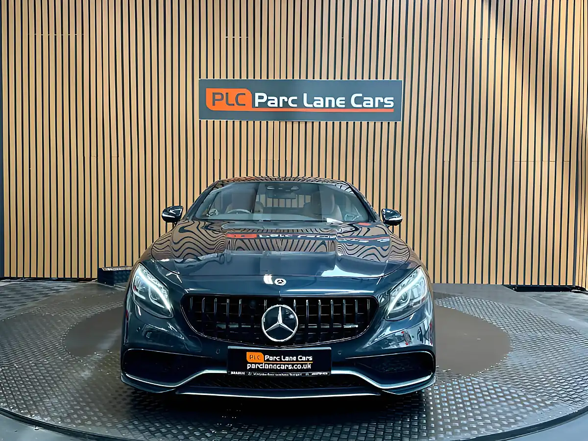 Used 2015 Mercedes-Benz S Class Coupe Blue - Interior and Exterior details 8