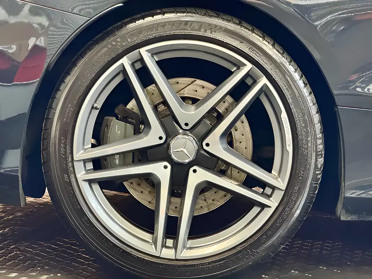 Used 2015 Mercedes-Benz S Class Coupe Blue - Interior and Exterior details 9