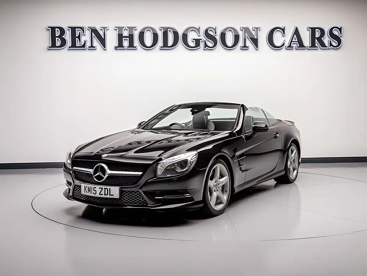 Used 2015 Mercedes-Benz Sl AMG Sport Black - Front View