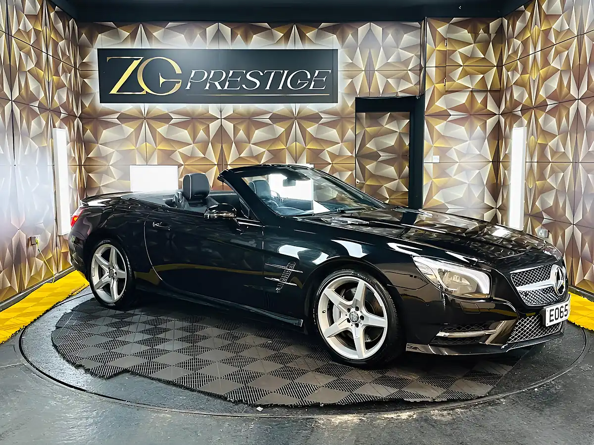 Used 2015 Mercedes-Benz Sl AMG Sport Black - Front View