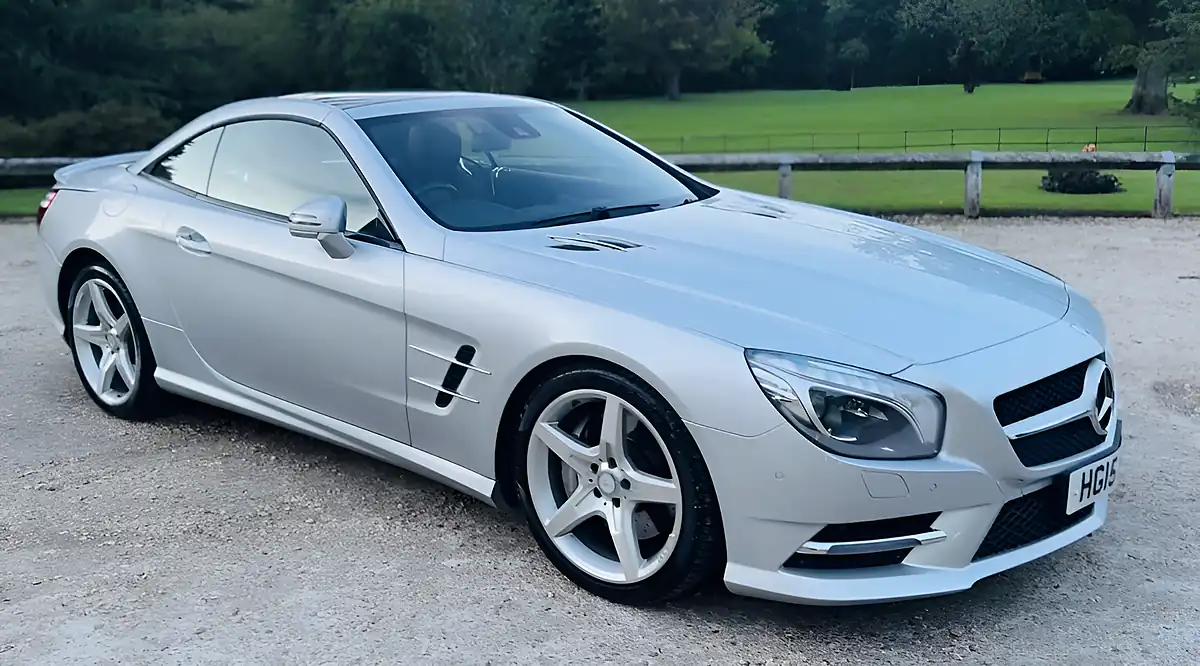 Used 2015 Mercedes-Benz Sl AMG Sport Silver - Front View