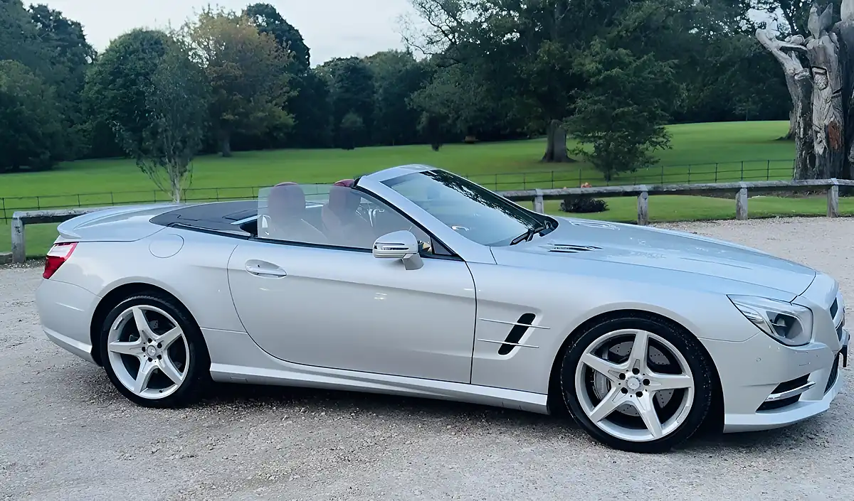 Used 2015 Mercedes-Benz Sl AMG Sport Silver - Interior and Exterior details 14