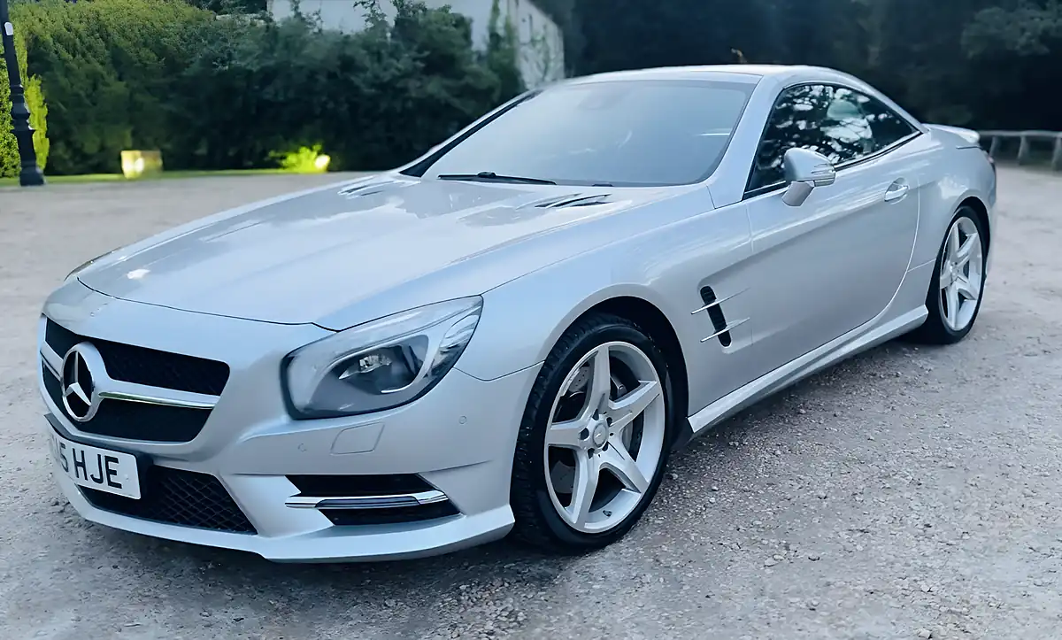 Used 2015 Mercedes-Benz Sl AMG Sport Silver - Interior and Exterior details 7