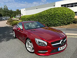 Used 2015 Mercedes-Benz Sl Class AMG Sport Designo Hyacinth Red Metallic - Interior and Exterior details 10
