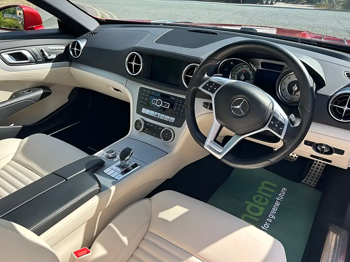 Used 2015 Mercedes-Benz Sl Class AMG Sport Designo Hyacinth Red Metallic - Interior and Exterior details 15