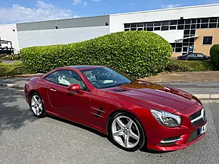 Used 2015 Mercedes-Benz Sl Class AMG Sport Designo Hyacinth Red Metallic - Interior and Exterior details 2
