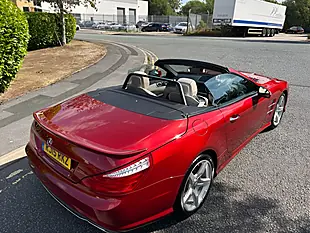 Used 2015 Mercedes-Benz Sl Class AMG Sport Designo Hyacinth Red Metallic - Interior and Exterior details 20