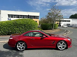 Used 2015 Mercedes-Benz Sl Class AMG Sport Designo Hyacinth Red Metallic - Interior and Exterior details 3