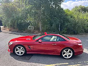 Used 2015 Mercedes-Benz Sl Class AMG Sport Designo Hyacinth Red Metallic - Interior and Exterior details 7