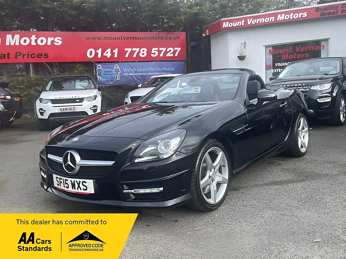 Used 2015 Mercedes-Benz Slk AMG Sport Black - Front View