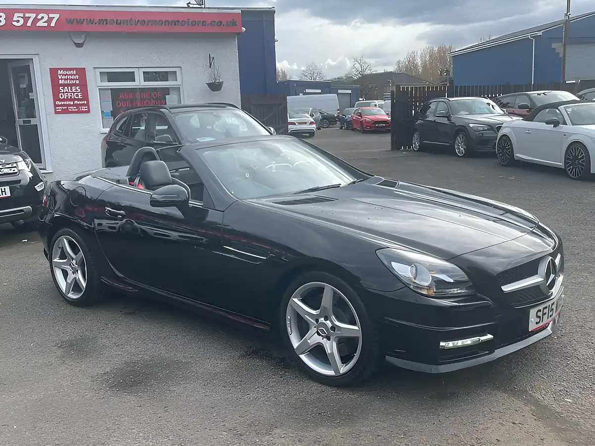 Used 2015 Mercedes-Benz Slk AMG Sport Black - Interior and Exterior details 10