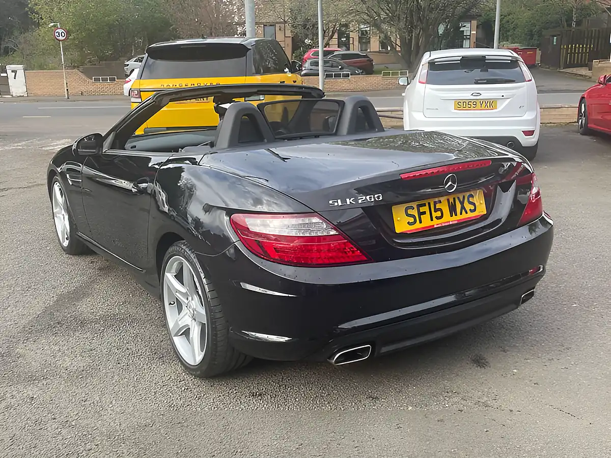 Used 2015 Mercedes-Benz Slk AMG Sport Black - Interior and Exterior details 6