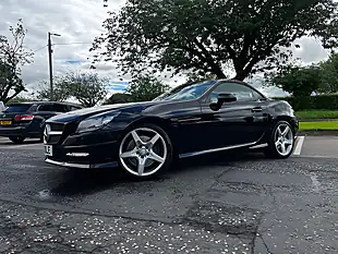 Used 2015 Mercedes-Benz Slk AMG Sport Black - Interior and Exterior details 11