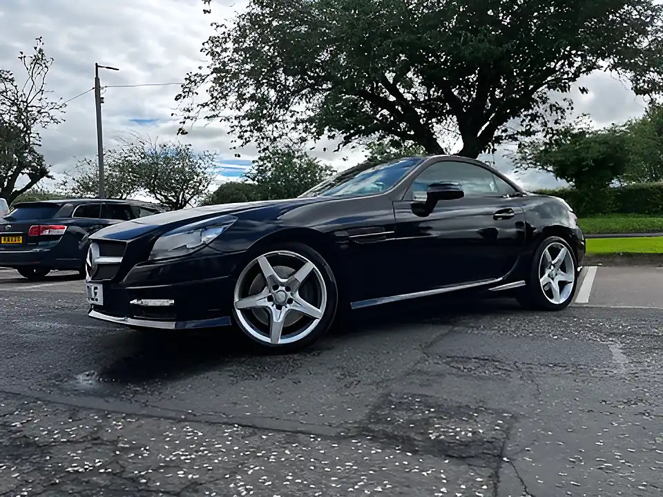Used 2015 Mercedes-Benz Slk AMG Sport Black - Interior and Exterior details 11