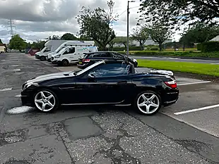 Used 2015 Mercedes-Benz Slk AMG Sport Black - Interior and Exterior details 12