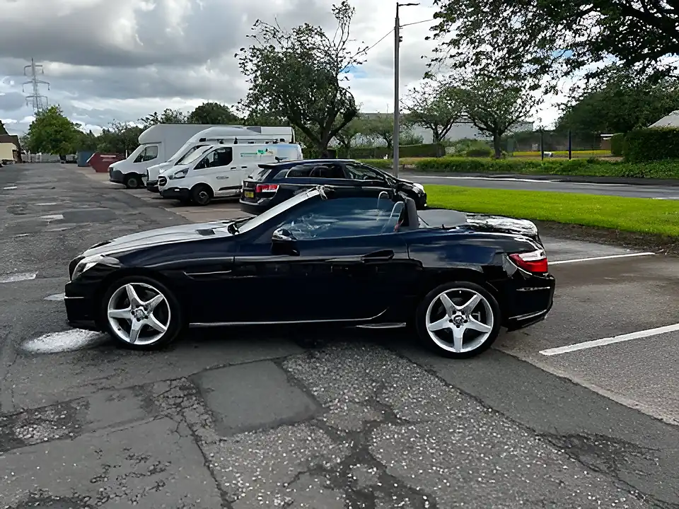 Used 2015 Mercedes-Benz Slk AMG Sport Black - Interior and Exterior details 12