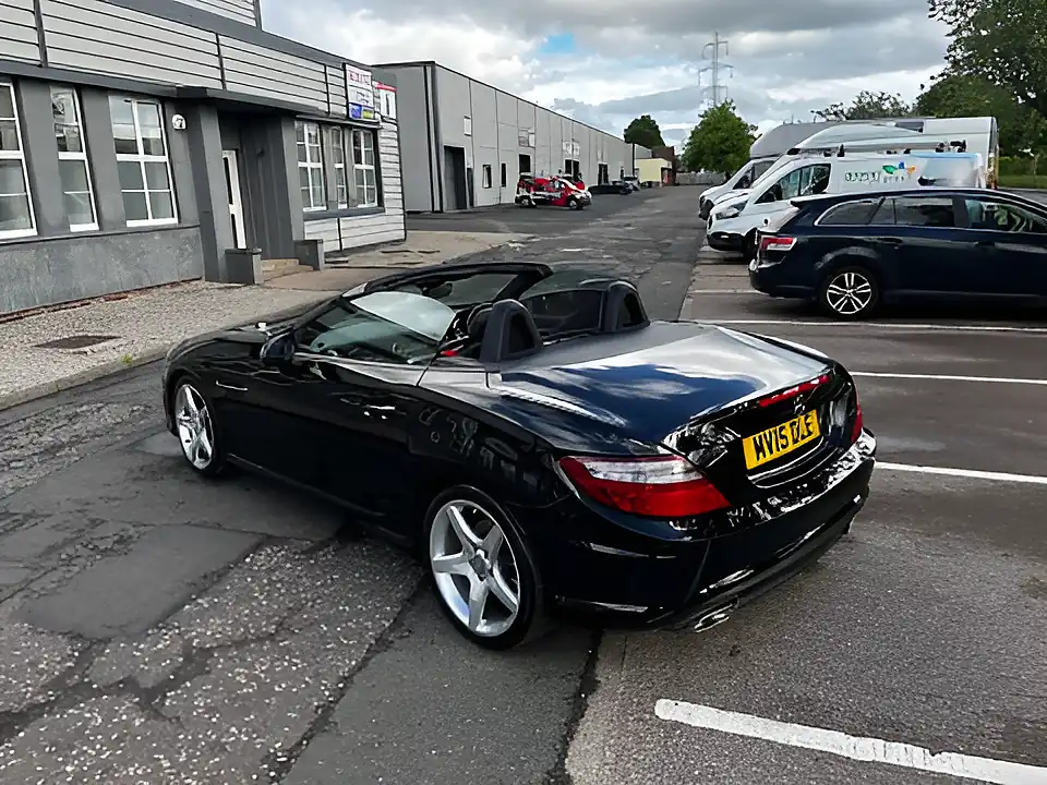 Used 2015 Mercedes-Benz Slk AMG Sport Black - Interior and Exterior details 13