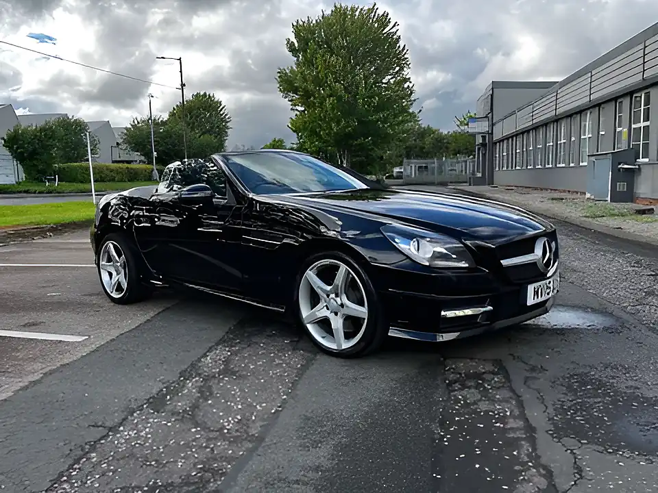 Used 2015 Mercedes-Benz Slk AMG Sport Black - Interior and Exterior details 15