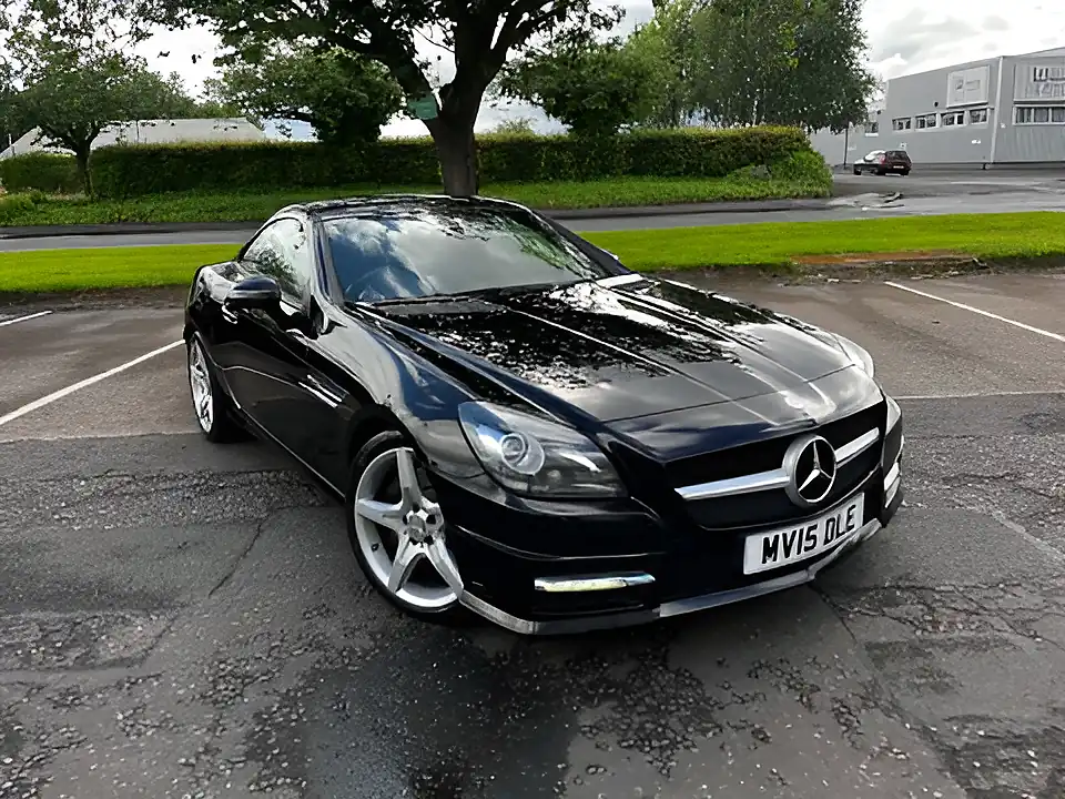Used 2015 Mercedes-Benz Slk AMG Sport Black - Interior and Exterior details 16