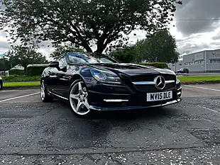 Used 2015 Mercedes-Benz Slk AMG Sport Black - Interior and Exterior details 5
