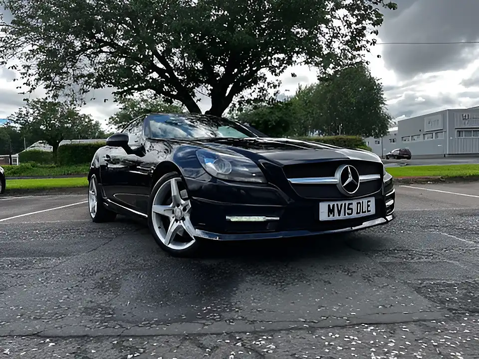 Used 2015 Mercedes-Benz Slk AMG Sport Black - Interior and Exterior details 5