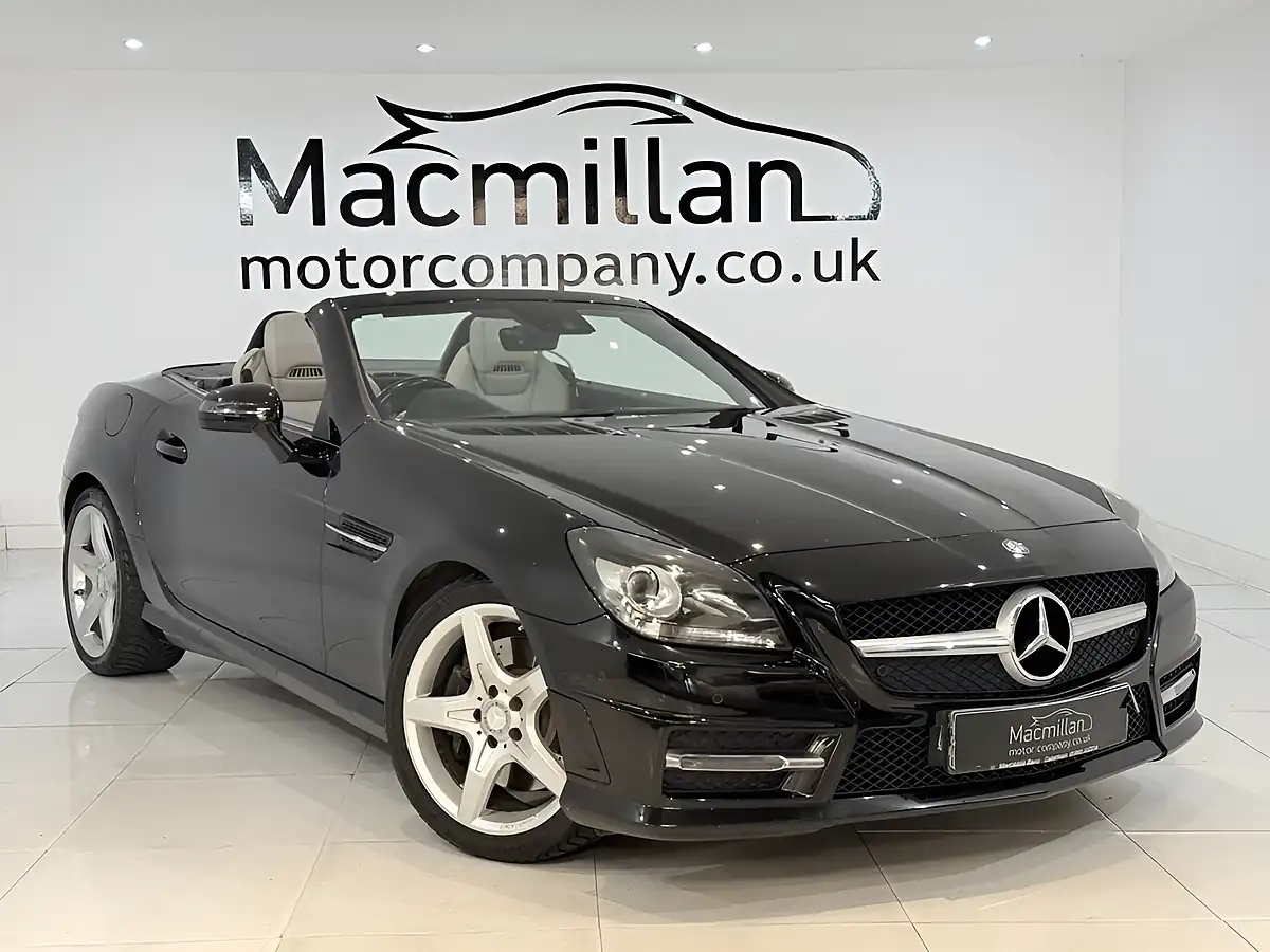 Used 2015 Mercedes-Benz Slk AMG Sport Black - Front View