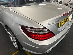 Used 2015 Mercedes-Benz Slk AMG Sport Silver - Interior and Exterior details 11