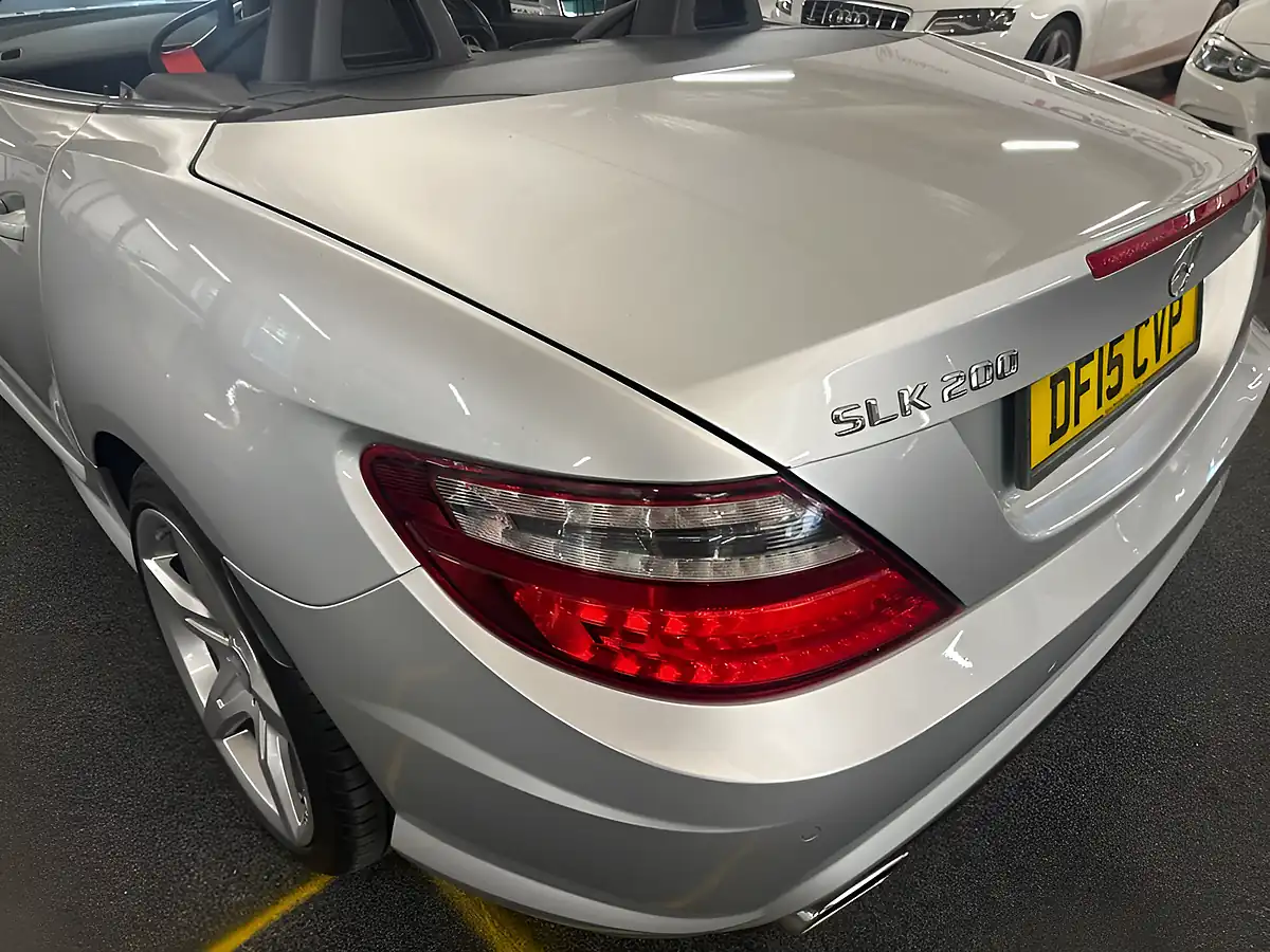 Used 2015 Mercedes-Benz Slk AMG Sport Silver - Interior and Exterior details 11