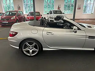 Used 2015 Mercedes-Benz Slk AMG Sport Silver - Interior and Exterior details 14
